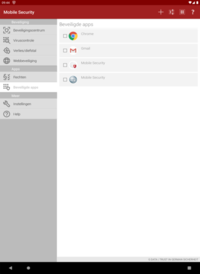 G DATA Mobile Security Android: Beveiligde apps
